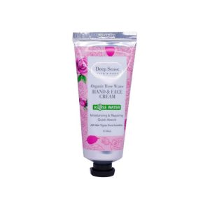 کرم مرطوب کننده دست و صورت گلاب 60 میلی لیتر دیپ سنس Deep Sense