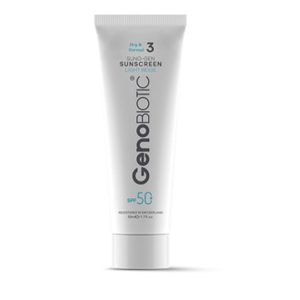 کرم ضدآفتاب سانوژن مناسب پوست های خشک و معمولی 50 میلی لیتر ژنوبایوتیک Geno Biotic