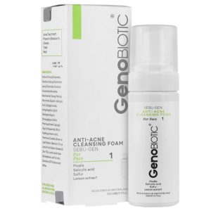 فوم شستشوی صورت پوست آکنه ایی و مستعد آکنه 150 میلی لیتر ژنوبایوتیک
