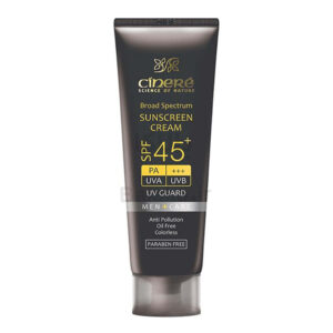 Cinere Active Sunscreen Cream SPF45 For Men 50 ml