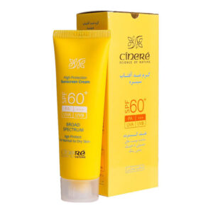 Cinere Sun Screen Cream SPF60+ Normal To Dry skin 50 ml