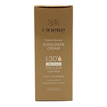 Cinere Tinted Mineral Sunscreen Cream SPF30⁺ 50 ml