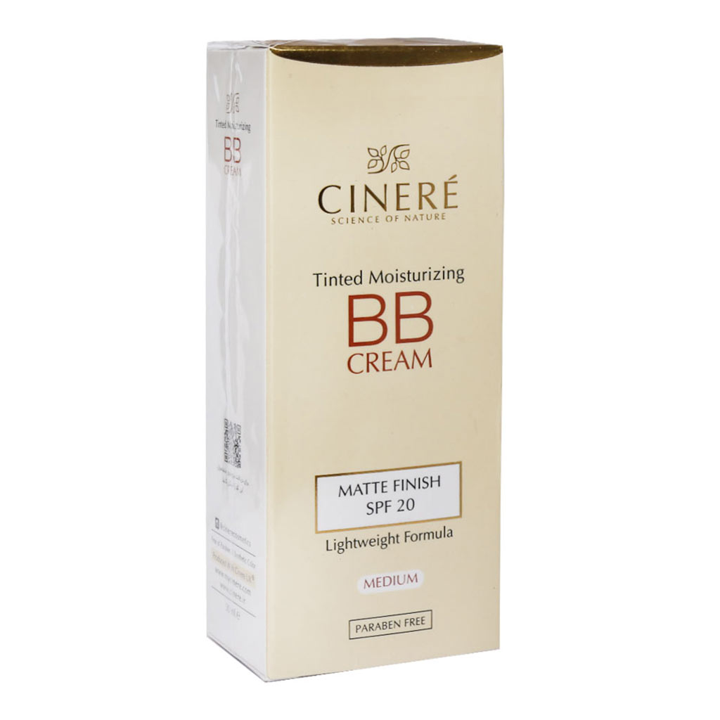 Cinere Tinted Moisturizing SPF 20 BB Cream Natural 50 ml