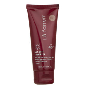 La Farrerr Anti Spot Sunscreen for Normal to Dry Skin (SPF40) 40ml L