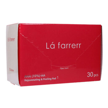 La farrerr AHA 10% HA rejuvenation and peeling pad 30 pcs