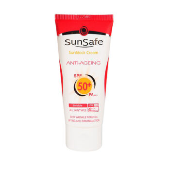 کرم ضد آفتاب و ضد چروک SPF50 حجم ۵۰ میلی لیتر سان سیف Sunsafe