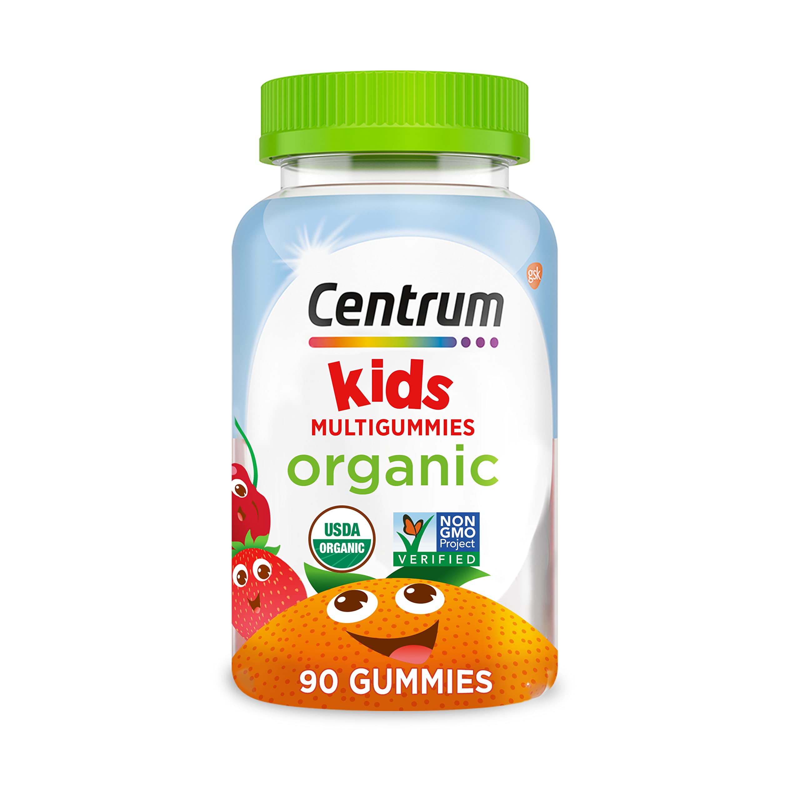 بهترین مولتی ویتامین برای کودکان: Centrum Kids’ Organic Multivitamins
