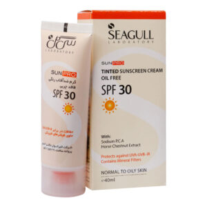 Seagull Tinted Sunscreen SPF 30 cream Oil Free 40 ml