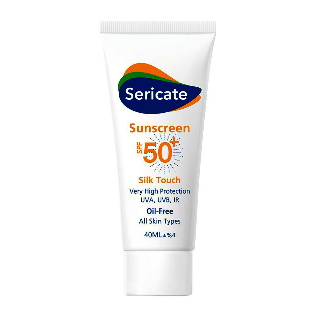 کرم ضد آفتاب سیلک تاچ SPF50 حجم 40 میلی لیتر سری کیت Sericate