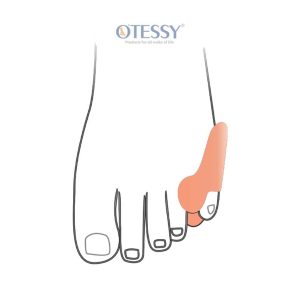 پد فاصله دهنده و ضد پنبه با ساپورت انگشت مدل TF06 اتسی OTESSY