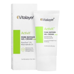 ژل کرم جمع کننده منافذ باز اکتی ویت 30 میلی لیتر ویتالیر Vitalayer