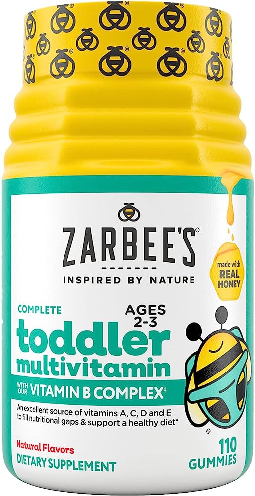 بهترین مولتی ویتامین برای کودکان: Zarbee’s Naturals Complete Toddler Multivitamin