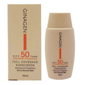 Ginagen Tinted Sunscreen For Dry Skin SPF50