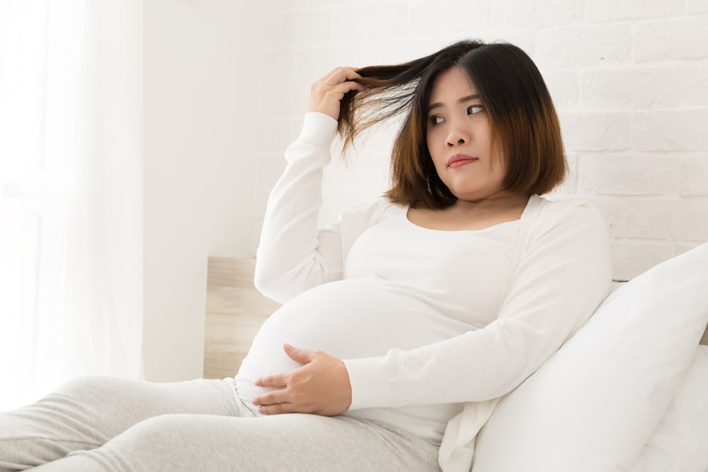 علت ضخیم شدن موها در بارداری