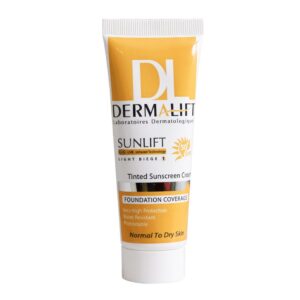 کرم ضد آفتاب SPF50 پوست خشک و معمولی40 میلی لیتر درمالیفت Dermalift