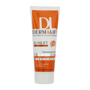 کرم ضد آفتاب بی رنگSPF50 مناسب پوست چرب40 میلی لیتر درمالیفت Dermalift