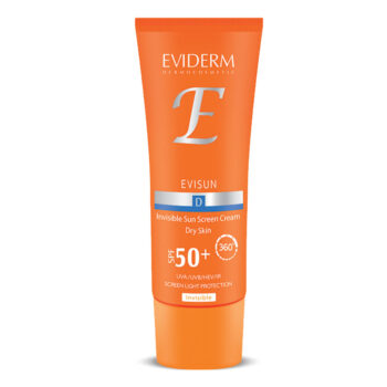 کرم ضد آفتاب SPF50 مناسب پوست خشک 40 میلی لیتر اویدرم Eviderm