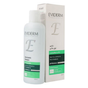 Eviderm Extra Gentle Shampoo For Grasy Hair 200 Ml
