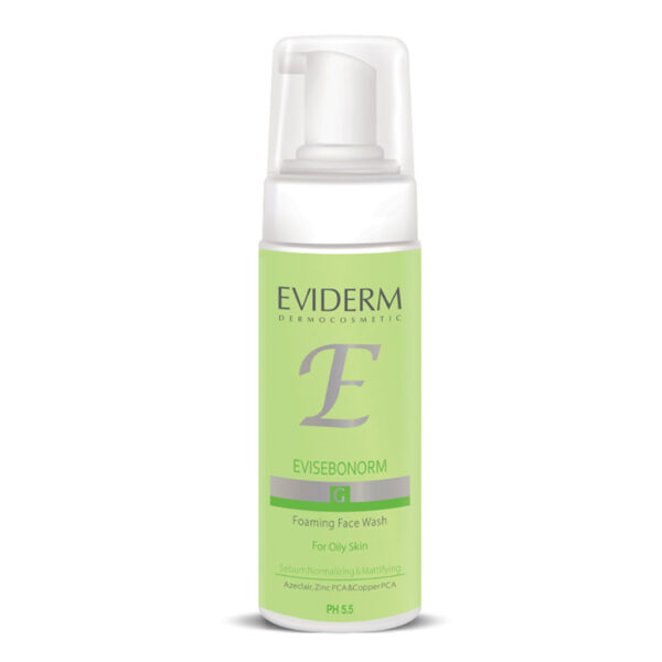 Evisebonorm Eviderm Foaming Face Wash For Oily Skin 150 Ml