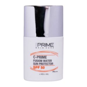 فلوئید ضد آفتاب SPF50 فیوژن واترحاوی ویتامین C حجم 40 میلی لیتر پریم Prime