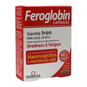 کپسول فروگلوبین ب ۱۲ مقدار۳0 عددی ویتابیوتیکس Vitabiotics