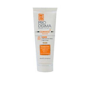 Pro Derma Sunscreen SPF50 Oil Free cream For Oily & Acneic Skin 40 ml