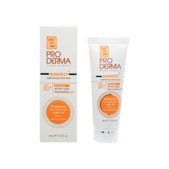 Pro Derma Sunvest Lightening Sunscreen SPF50+ 40 ml