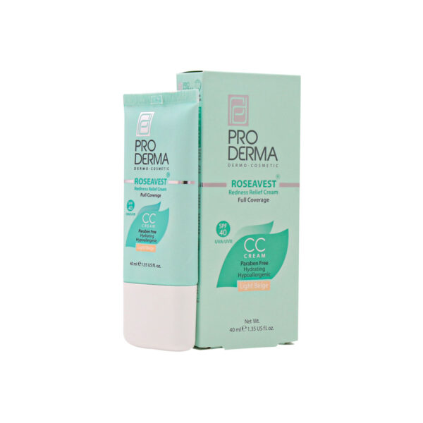 Proderma Redness Relief And Full Coverage Cream 40 ml