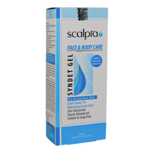 Scalpia Face and Body Care Syndet Gel for Dry and Sensitive Skin 200ml