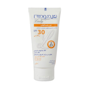 کرم ضد آفتاب SPF30 رنگی مناسب پوست های معمولی و حساس ۵۰ گرم هیدرودرم Hydroderm