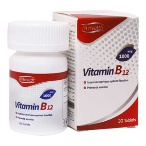قرص ویتامین B12 1000 تعداد های هلث