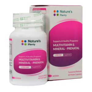 کپسول مولتی ویتامین و مینرال بارداری و شیردهی نیچرز پلنتی