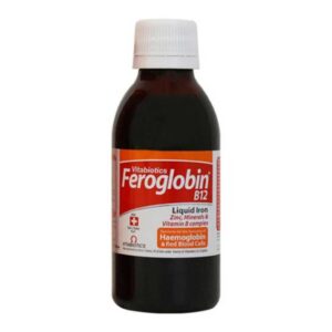 شربت فروگلوبین B12 مقدار ۲۰۰ میلی لیتر ویتابیوتیکس Vitabiotics