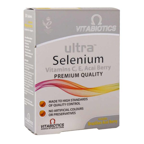 قرص اولترا سلنیوم 30 عدد ویتابیوتیکس Vitabiotics
