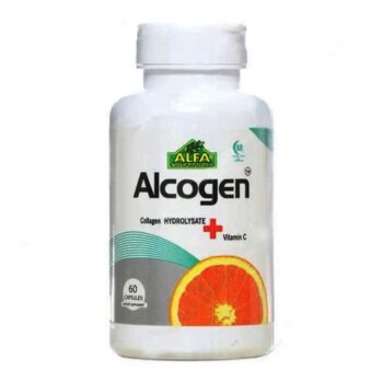 کپسول آلکوژن با ویتامین C تعداد 60 عددی آلفا ویتامینز Alfa Vitamins