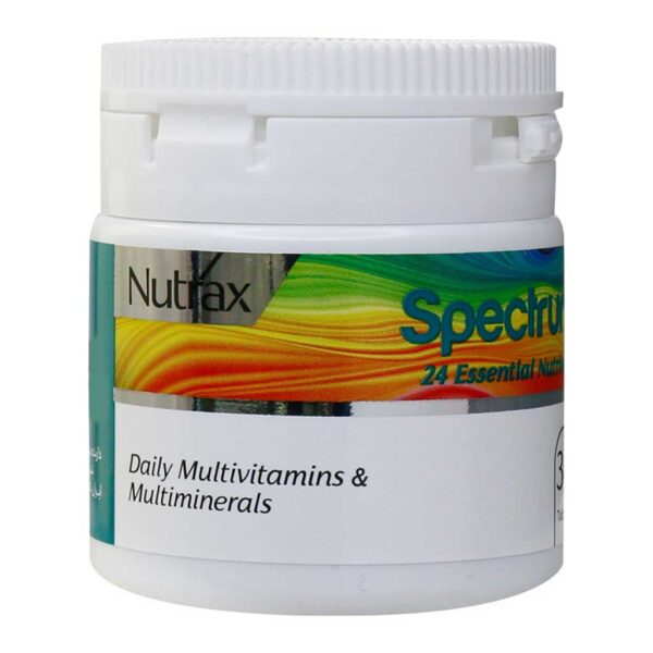 قرص مولتی ویتامین و مینرال روزانه اسپکتروم30 عدد نوتراکس Nutrax