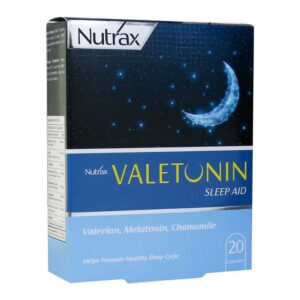 کپسول والتونین بهبود دهنده خواب 20 عدد نوتراکس Nutrax
