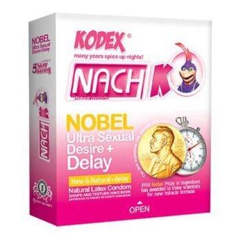 کاندوم تاخیری مدل نوبل 3 عدد ناچ کدکس Nach Kodex
