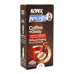 کاندوم تاخیری مدل قهوه 12 عددی ناچ کدکس Nach Kodex