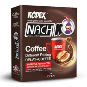 کاندوم تاخیری مدل قهوه 3 عددی ناچ کدکس Nach Kodex
