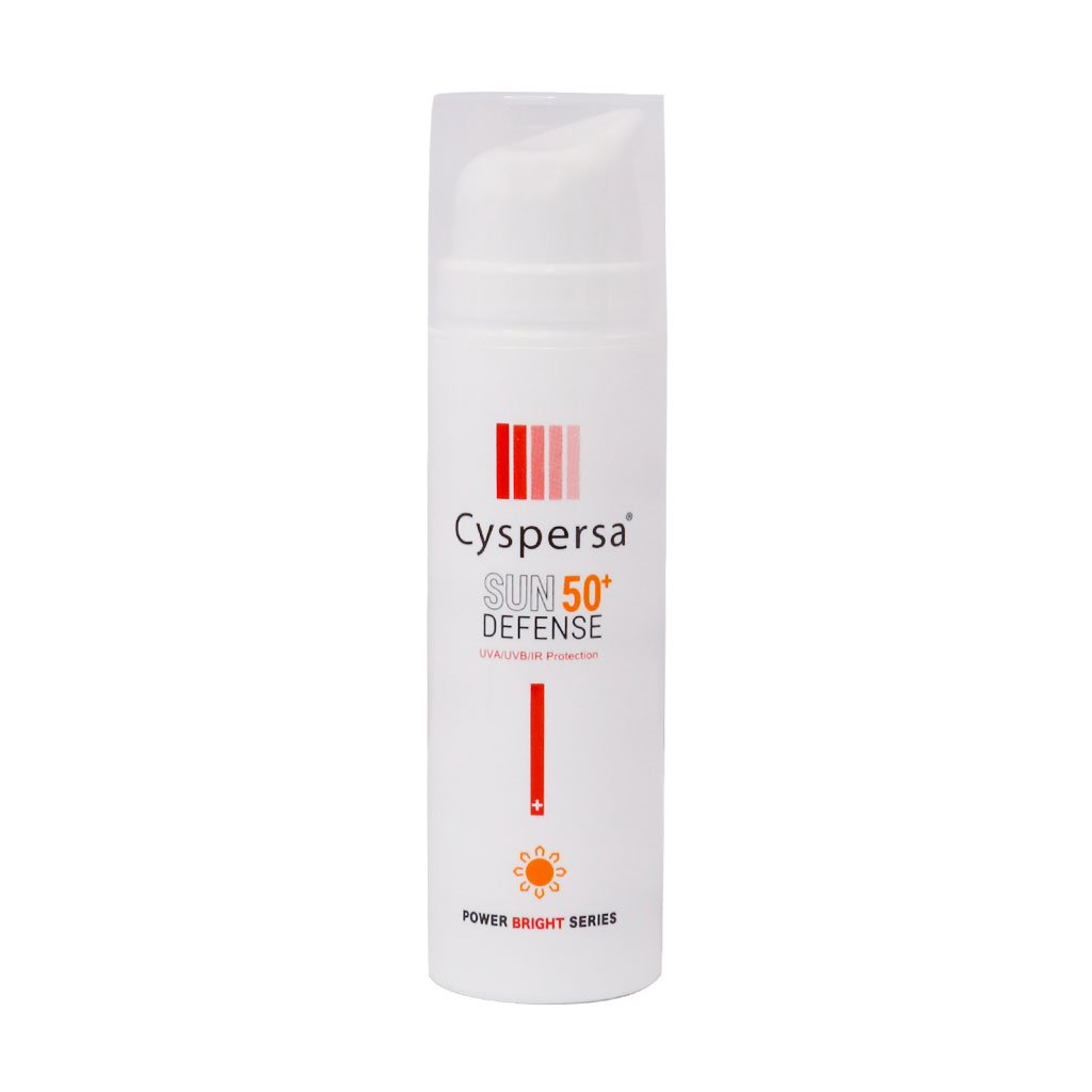 فلوئید ضد آفتاب SPF50 روشن کننده 50 میلی لیتر سیسپرسا Cyspersa