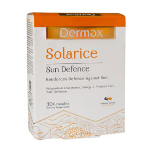 کپسول سولاریس محافظ در برابر نور خورشید 30 عدد درمکس Dermax