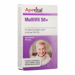 قرص مولتی ویت بالای 50 سال تعداد 30 عدد آپوویتال Apovital