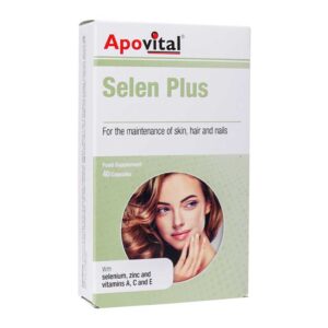 کپسول سلن پلاس 40 عدد آپوویتال Apovital