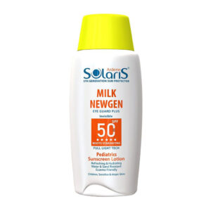 لوسیون ضد آفتاب کودک میلک نیوژن SPF50 حجم 100 میلی لیتر آردن سولاریس Ardene Solaris