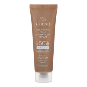 Cinere Tinted Sunscreen Cream SPF50⁺ Natural 50 ml