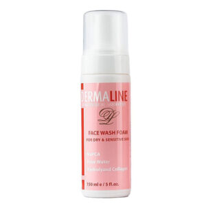 Dermaline Face Wash Foam For Dry And Sensitive Skin