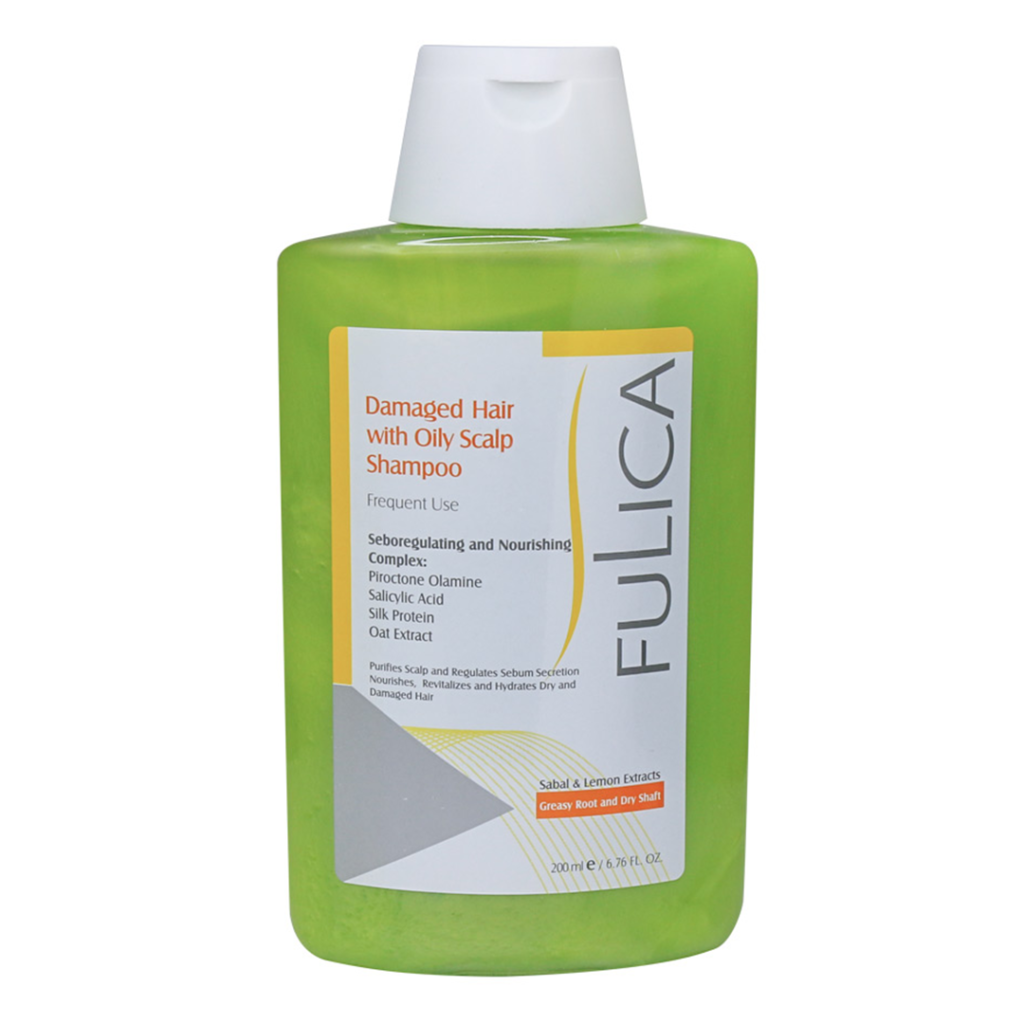 Fulica Damaged Hair With Oily Scalp Shampoo 200 ml