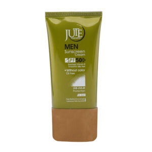 کرم ضد آفتاب آقایان SPF50 انواع پوست حجم 40 میلی لیترژوت JUTE