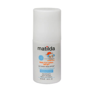 لوسیون رولی ضد آفتاب کودک SPF50 ماتیلدا 50 میلی لیتر Matilda